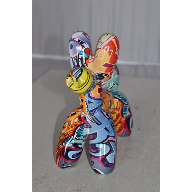 Hephzibah Graffiti Balloon Dog Statue
