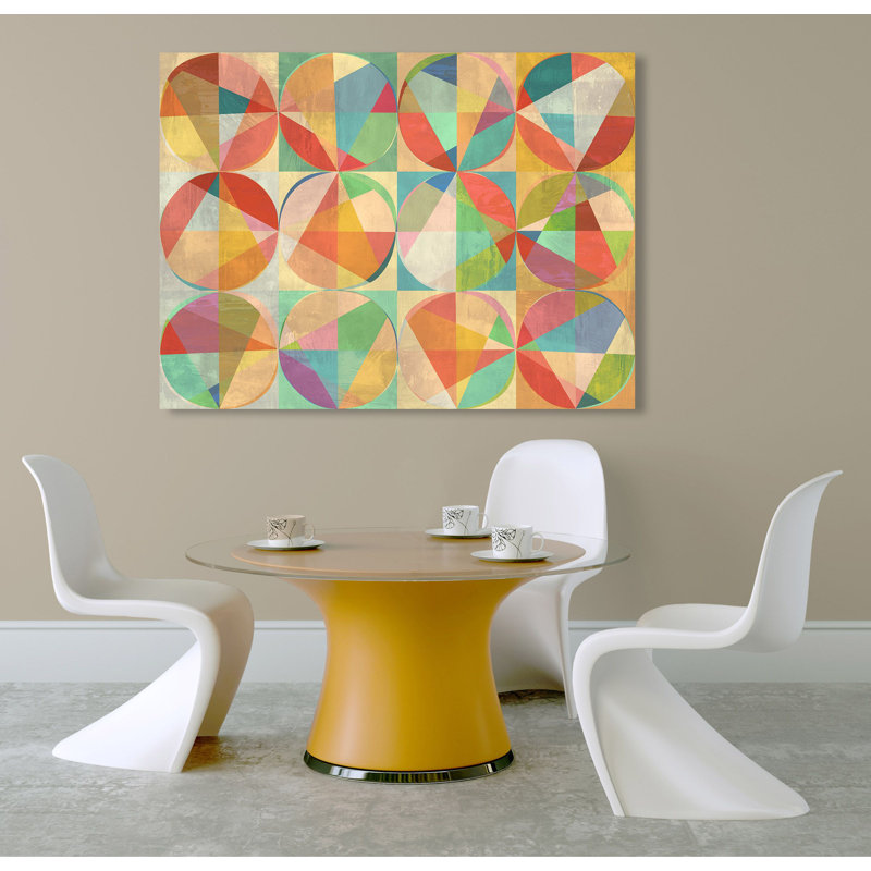 Chromatic Adventures by Kaj Rama - Wrapped Canvas Painting, 60cm H x 80cm W x 4cm D