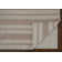 Perci Striped Handwoven Flatweave Area Rug in Rust Orange/Beige