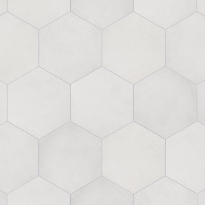 Carreau de porcelaine aspect pierre Hex 7 po x 8 po Heritage