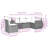 Vidaxl Garden Sofa Set