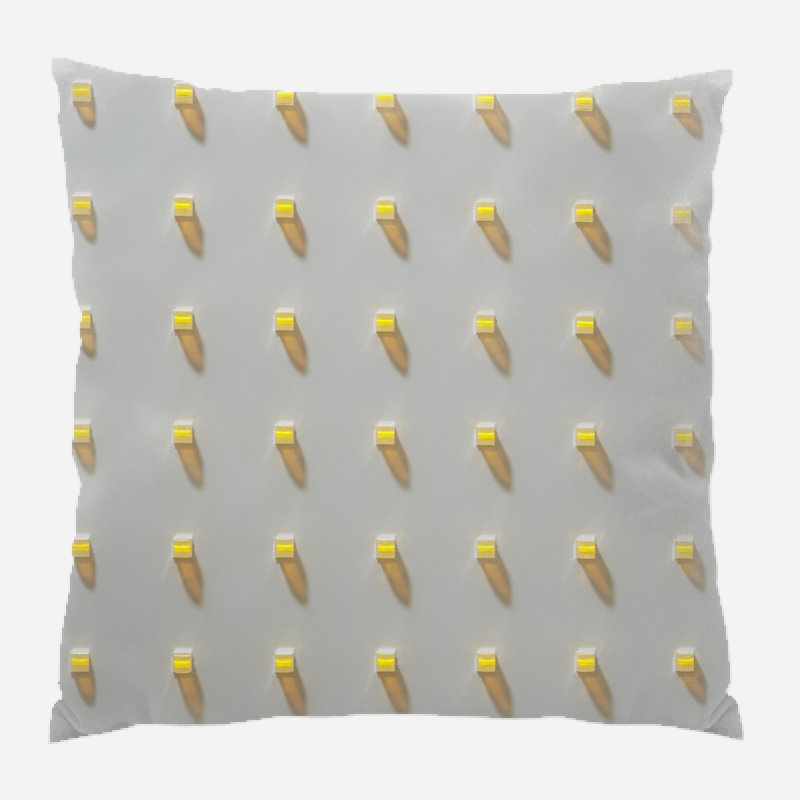 Reversible Throw Pillow, Indoor