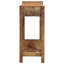 107cm Solid Wood Console Table