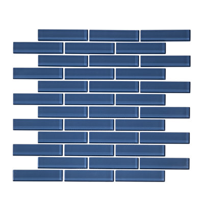 1" x 3" Glass Mosaic Tile