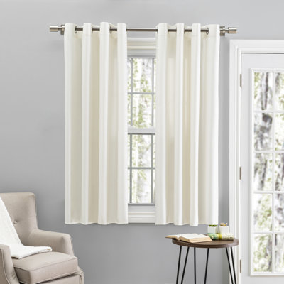 Lakeland Room Darkening Short Curtain Panel