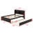  Bed with Trundle and Headboard-1634774257