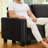 Shavera Velvet Modular Sectional L-Shaped Sleeper Sofa Bed For Apartment-756990780