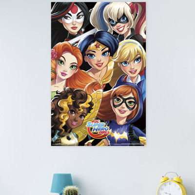 « dc super hero filles »-impression sur papier