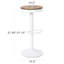 Tabouret pivotant en bois massif Aigan