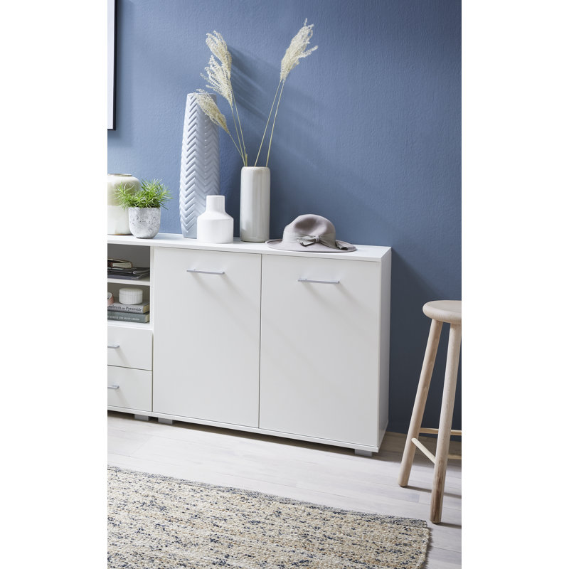 Shatley 82cm W Chest of Drawers, White