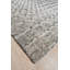 Tapis contemporain en laine noué à la main gris Nadia Ava-1115005528