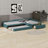 Upholstered Double Daybed With Trundle And Drawer-348747847
