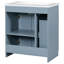 Meuble-lavabo simple 30 po avec plateau Ramil