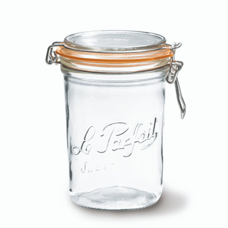Glass Jar - Set of 6, 34.05cm H x 11.35cm W x 11.35cm D