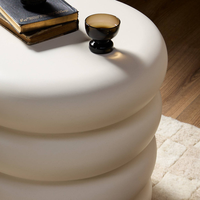 West End Table, White