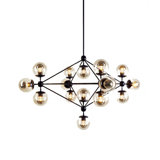 Lehto 15-Light Sputnik Modern Linear Chandelier