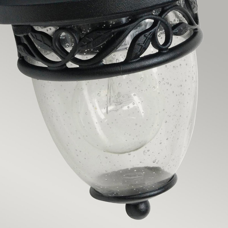 Watton Black Outdoor Wall Lantern