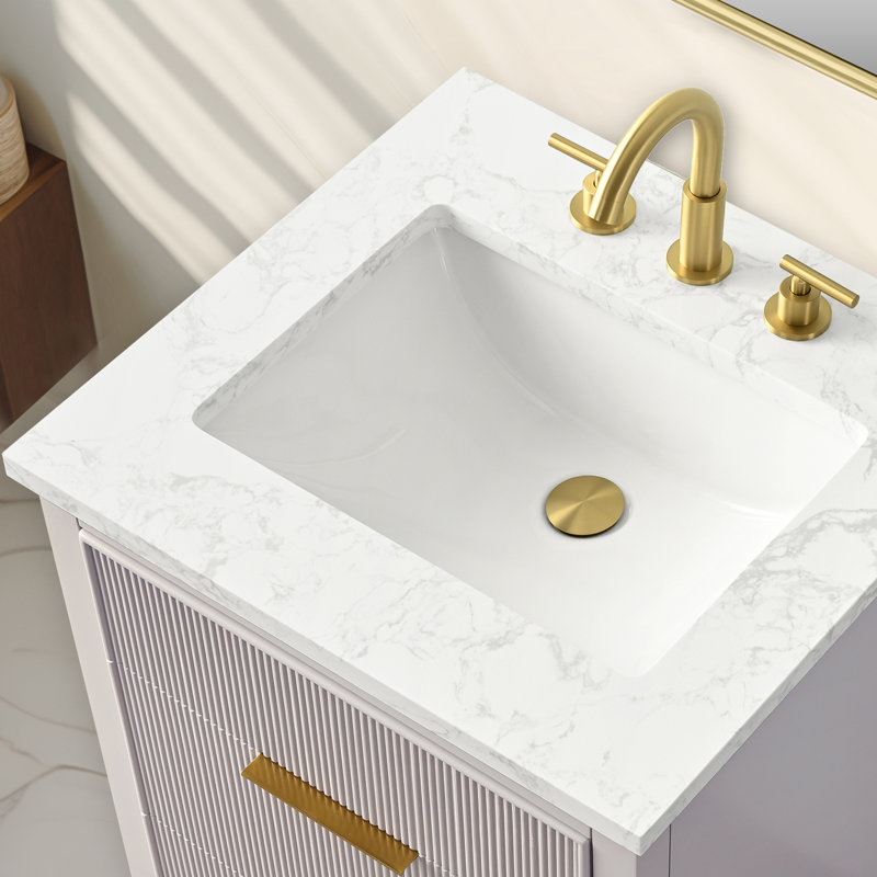 Emma 24" W Single Vanity, Taupe