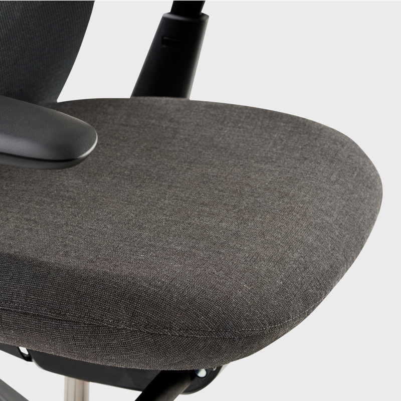 Haworth Soji Mesh Ergonomic Task Chair, Charcoal