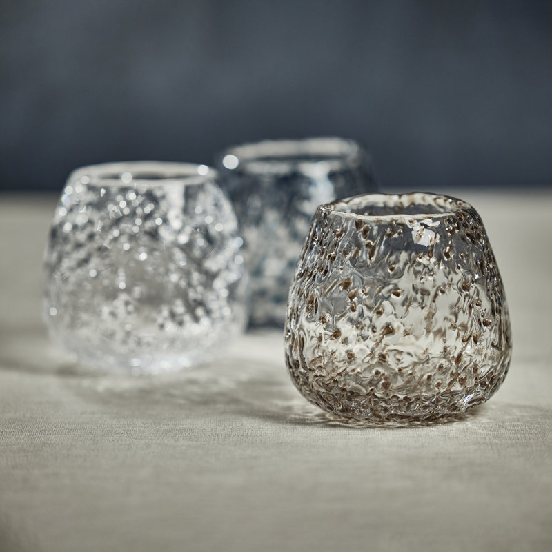 Trevore Glass Table Vase, Blue