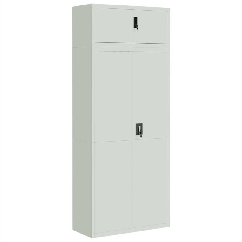 Kenly Storage Cabinet, Light Grey