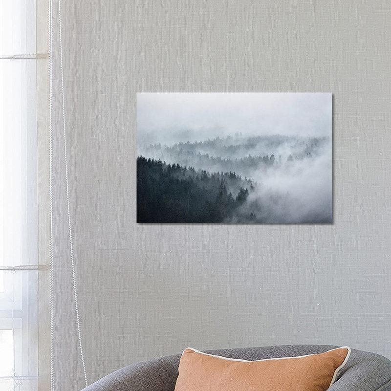 The Waves - Wrapped Canvas Print, 45.72cm H x 66.04cm W x 1.91cm D