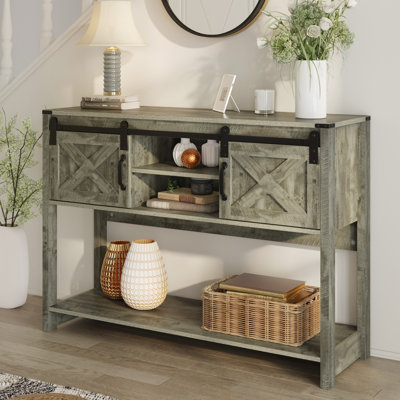 Bragg 46" Wood Console Table