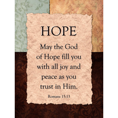 " God Of Hope "