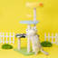 Structure d'escalade simple en velours de lin-1578795184-1578795186