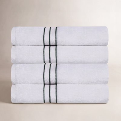 Josann 4-Piece Turkish Cotton Bath Towel Set