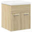 Stanisha Single Bathroom Vanity with Ceramic Basin-2112805116