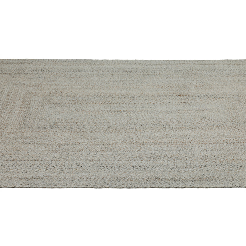 Layla Hand Braided Polyester Indoor Rug, 2'3x8', Neutral