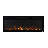 Sideline Fury Smart Electric Fireplace Recessed or Wall Mounted-99306312