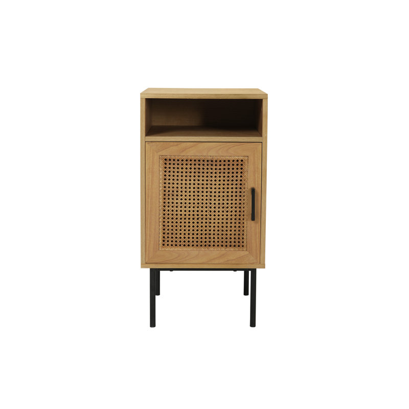 Abberton 40cm W Manufactured Wood Bedside Table