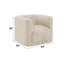 Chaise Upendo avec pivot, lin beige