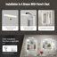 Miroir de salle de bain Lunara-214988133