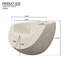 Sculptural Outdoor Lounge Chair, Faux Stone Finish, Ergonomic