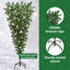 vidaXL Upside-down Artificial Pre-lit Christmas Tree with Ball Set-2041153887