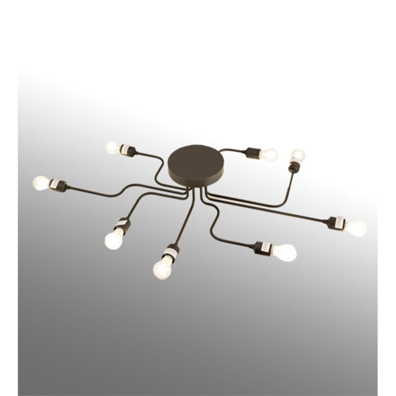 PipeDream 8 - Light Semi Flush Mount