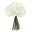 Hand-Tied White Rose Bouquet