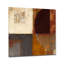Chocolat brun élémentaire V - Art mural abstrait en verre acrylique-1314443293