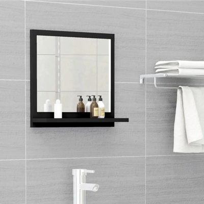 Dorlene Mirror with Shelves