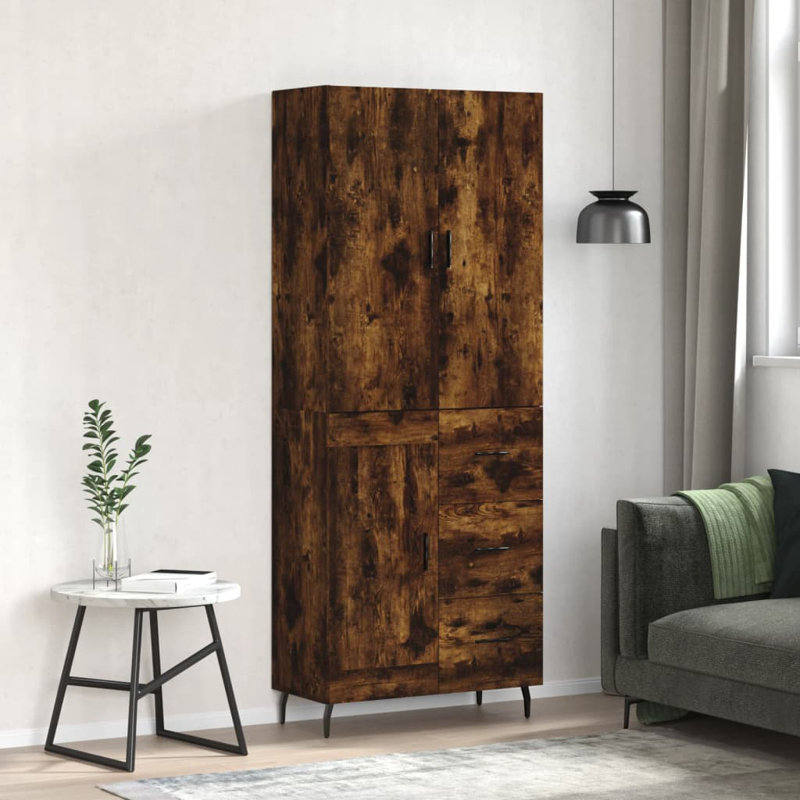 Yoxall 69.5cm Sideboard, Smoked Oak