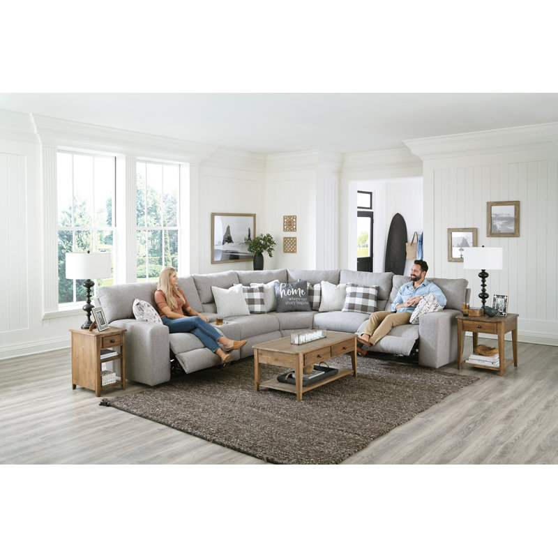 Canapé modulaire inclinable 6 pièces Baylei Ladson, Manuel