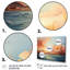 «Peach Ocean Sunrise I», reproduction sur toile-1268740964-1268740984