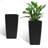 Indoor/Outdoor Modern The Appearance Is Made Of Imitation Rattan Design Planter，Plastic Large Plant Pot With Automatic Watering System For Home And Garden-783475948