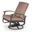 Askar Swivel Powder Coated Aluminum Outdoor Lounge Chair-19643688-19643665-19643689