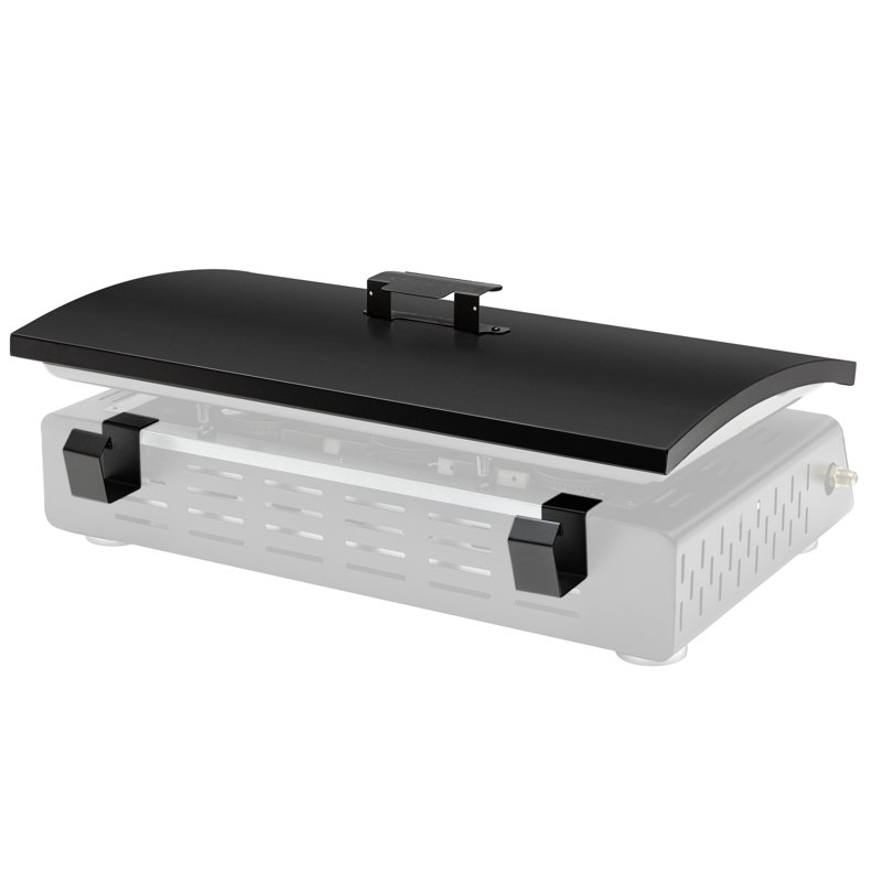 Plaque de cuisson portable Royal Gourmet à couverture rigide avec supports