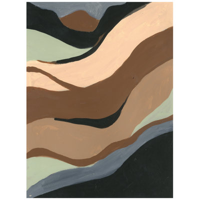 Canyons II sur toile