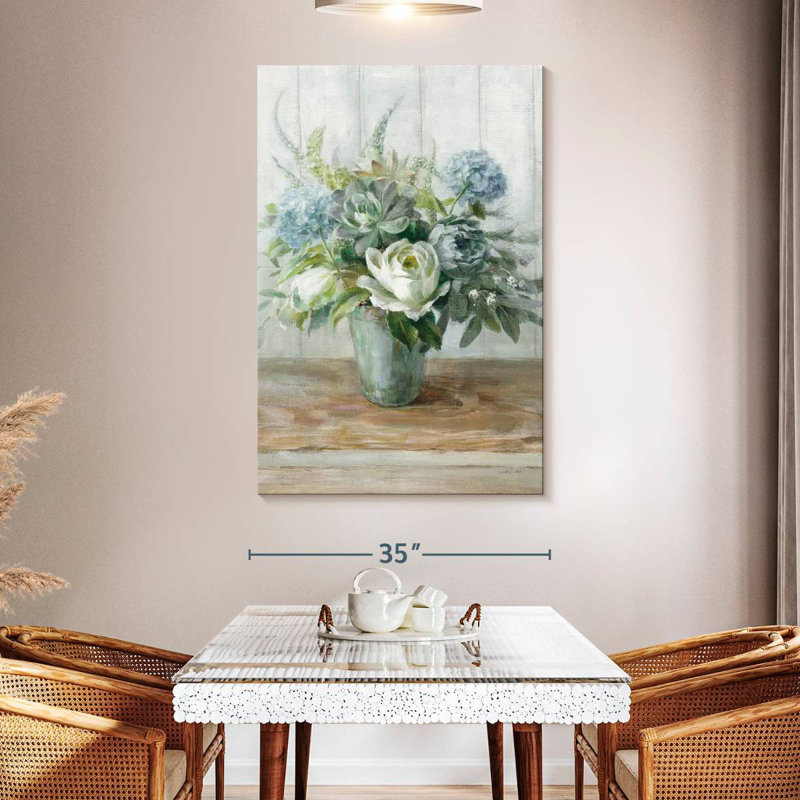Harnek Natural Elegance Bleached, 51" H x 34" W